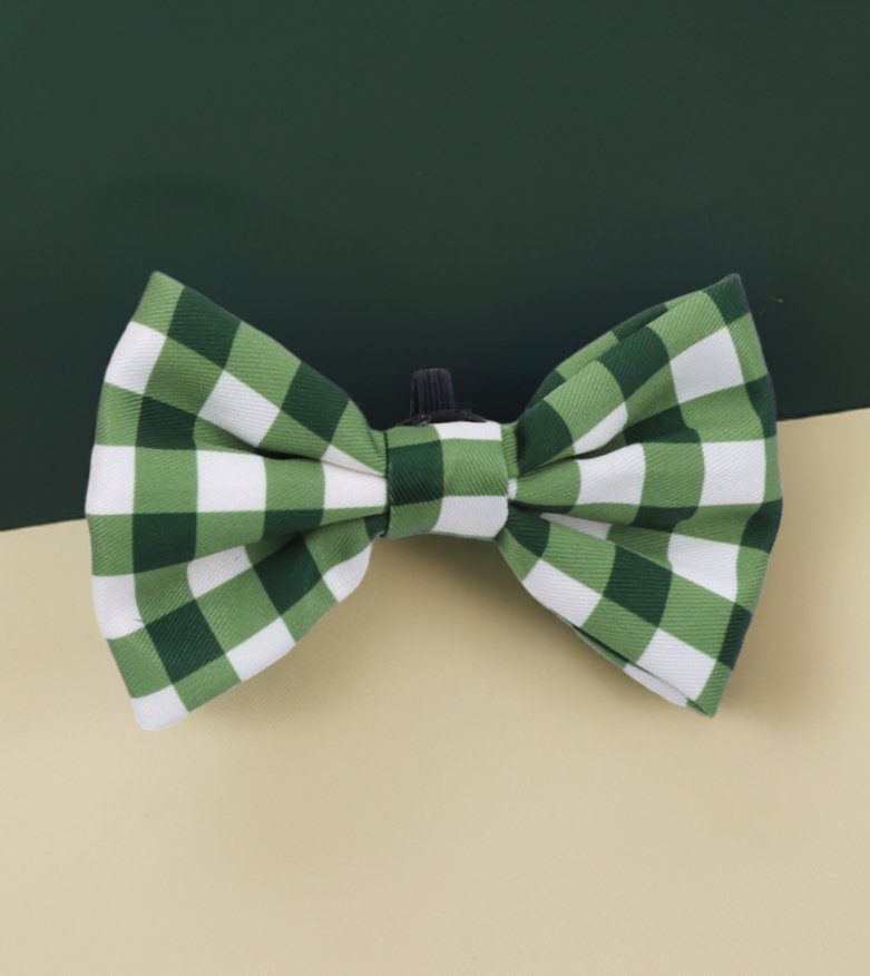 Olive Bow Tie - LunaMarie