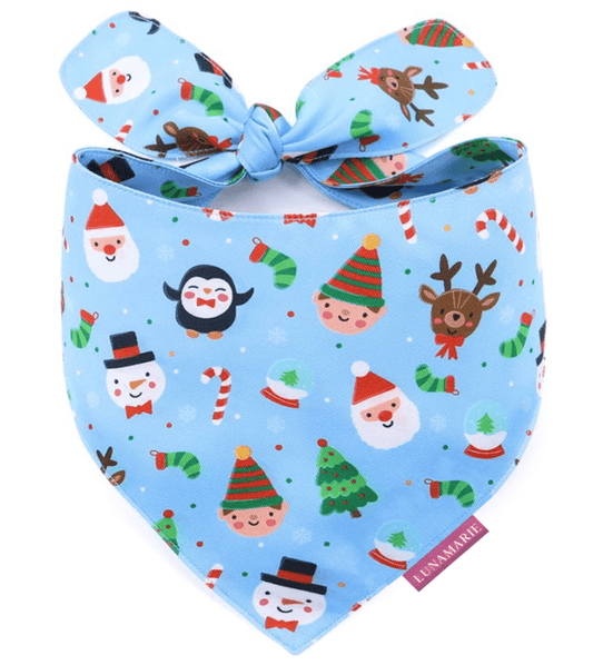 Santa's North Pole Bandana - LunaMarie